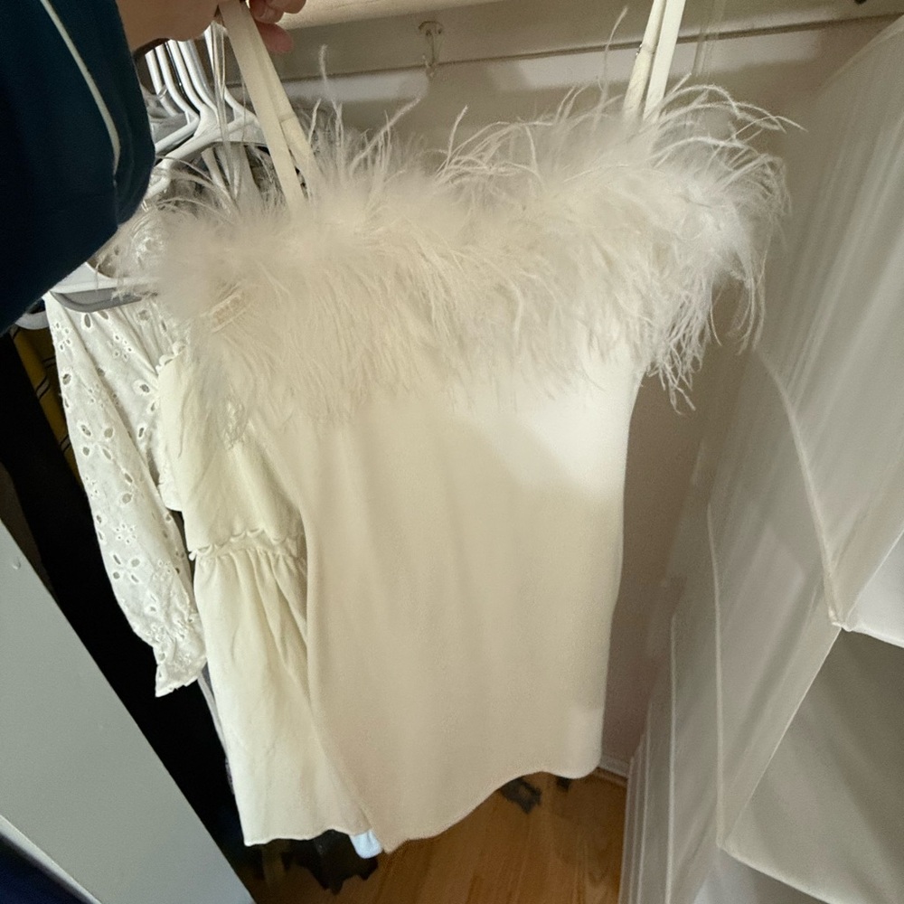 White bachelorette dress